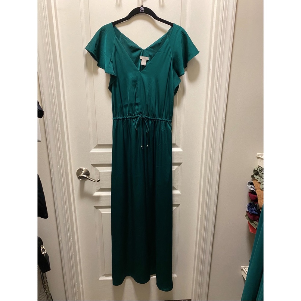 H&M Green Maxi Dress